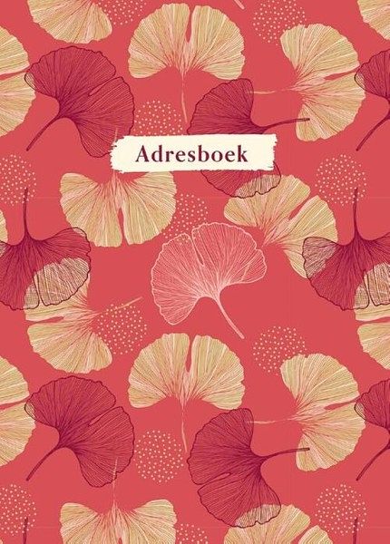 Foto van Adresboek (klein) - ginko