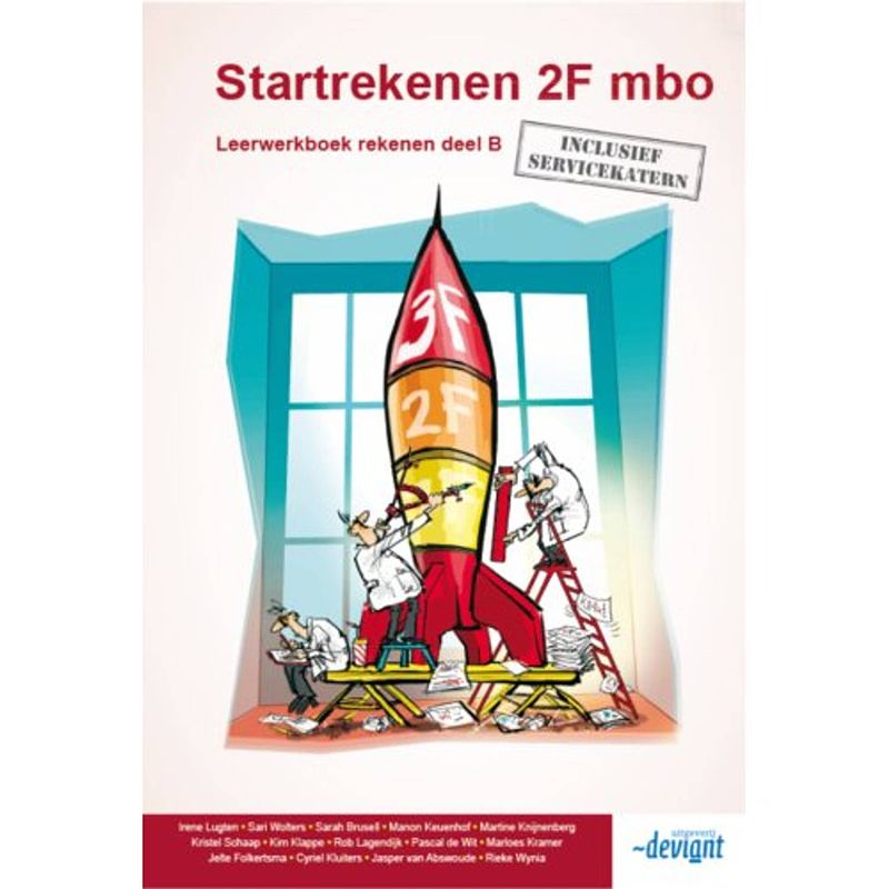 Foto van Startrekenen / 2f mbo / leerwerkboek deel b