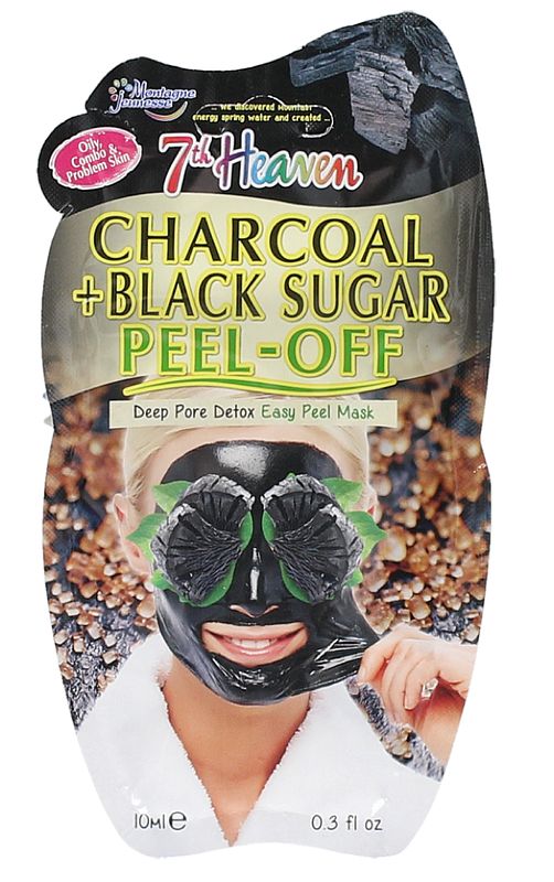 Foto van Montagne jeunesse charcoal + black sugar peel-off mask