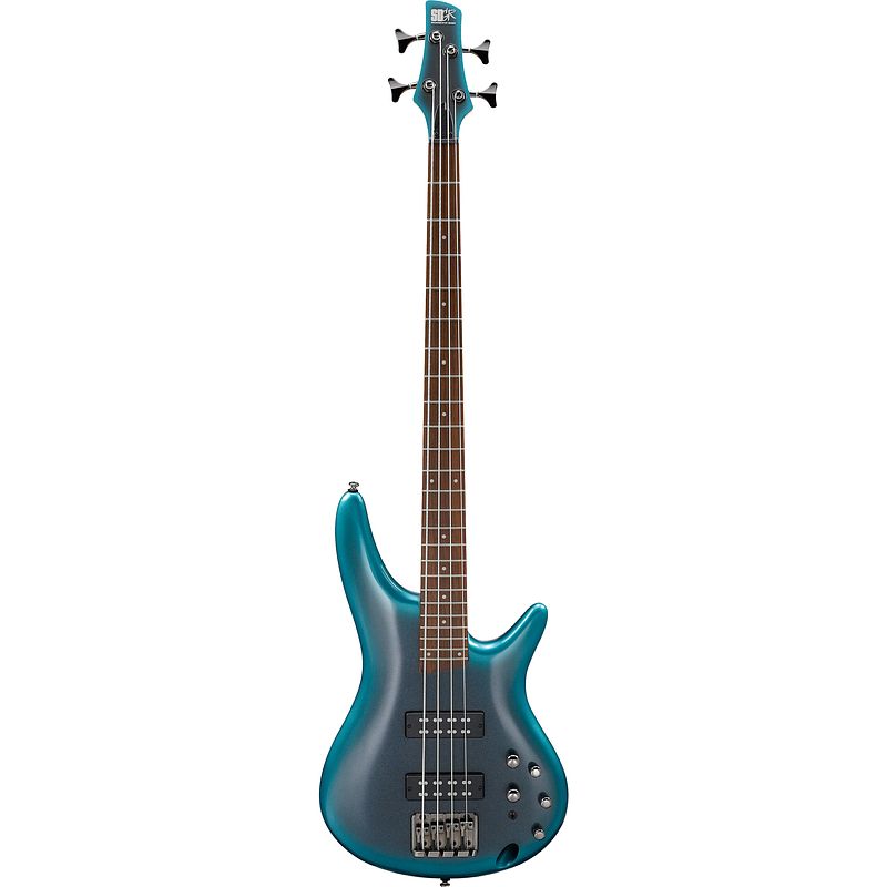 Foto van Ibanez sr300e soundgear cerulean aura burst elektrische basgitaar