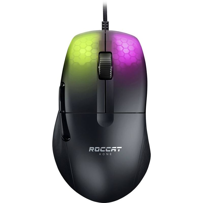 Foto van Roccat kone pro gaming-muis usb optisch zwart 19000 dpi verlicht