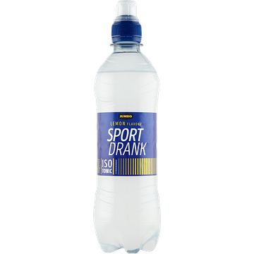 Foto van Jumbo sportdrank citroensmaak 500ml