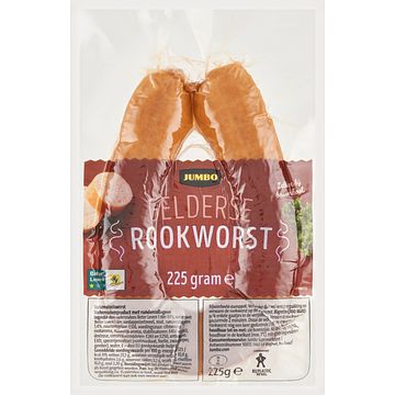 Foto van Jumbo gelderse rookworst 225g