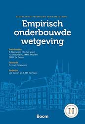 Foto van Empirisch onderbouwde wetgeving - e. niemeijer, m.j. ter voert, n. strohmaier, j.m.w. pool, f.h.g. de grave, f.j. van ommeren - ebook