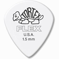 Foto van Dunlop 468p150 tortex flex jazz iii pick 1.50 mm plectrumset (12 stuks)