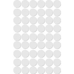 Foto van Apli ronde etiketten in etui diameter 13 mm, wit, 210 stuks, 35 per blad (2661)