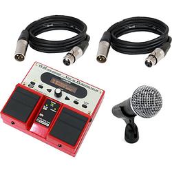 Foto van Boss ve-20 vocal performer + microfoon + kabels