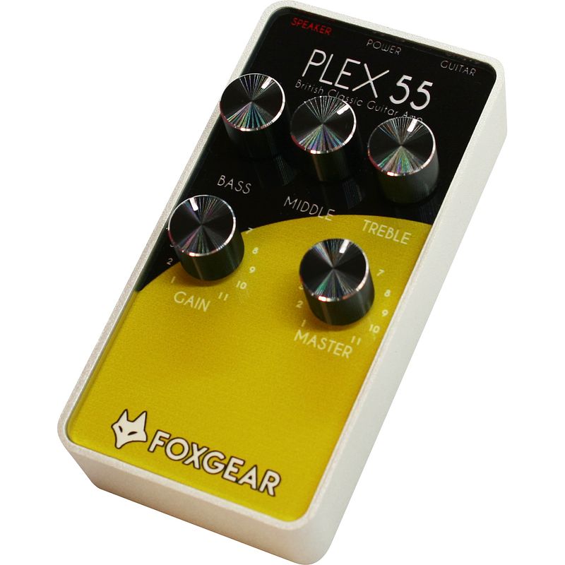 Foto van Foxgear plex 55 watt british classic amp effectpedaal