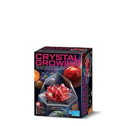 Foto van 4m science in action: crystal growing - ruimte / rood 9cm, met gedetailleerde instructies, in doos 11,5x6,3x15m, 10+