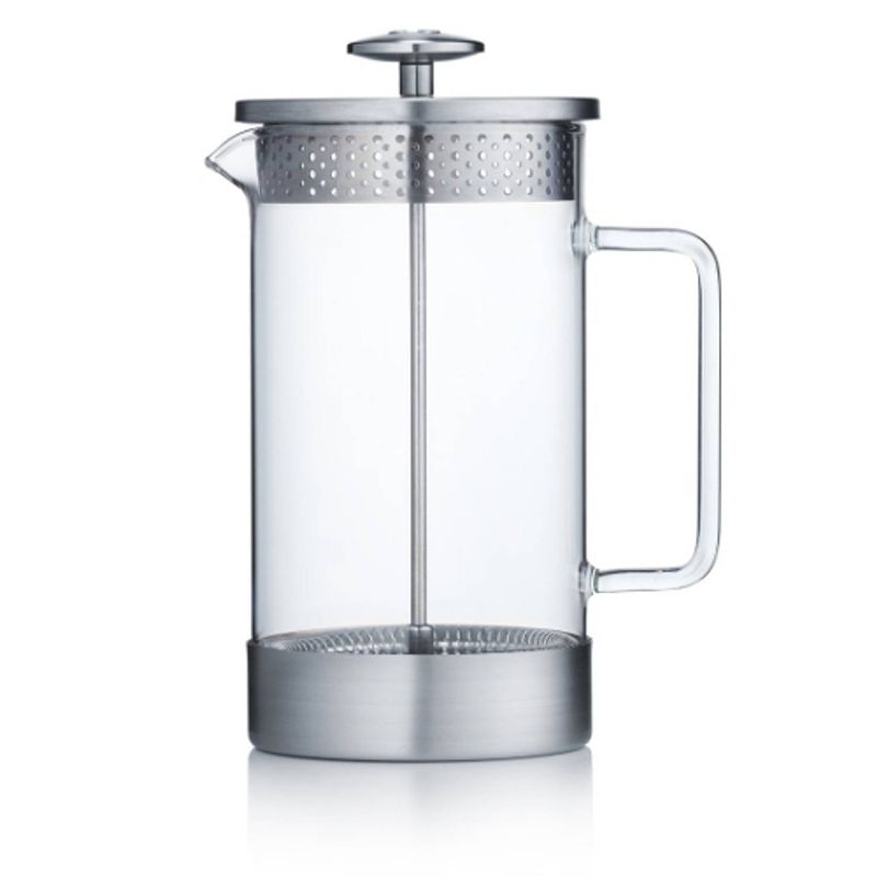 Foto van Core cafetière voor 8 kopjes - zilver - barista & co