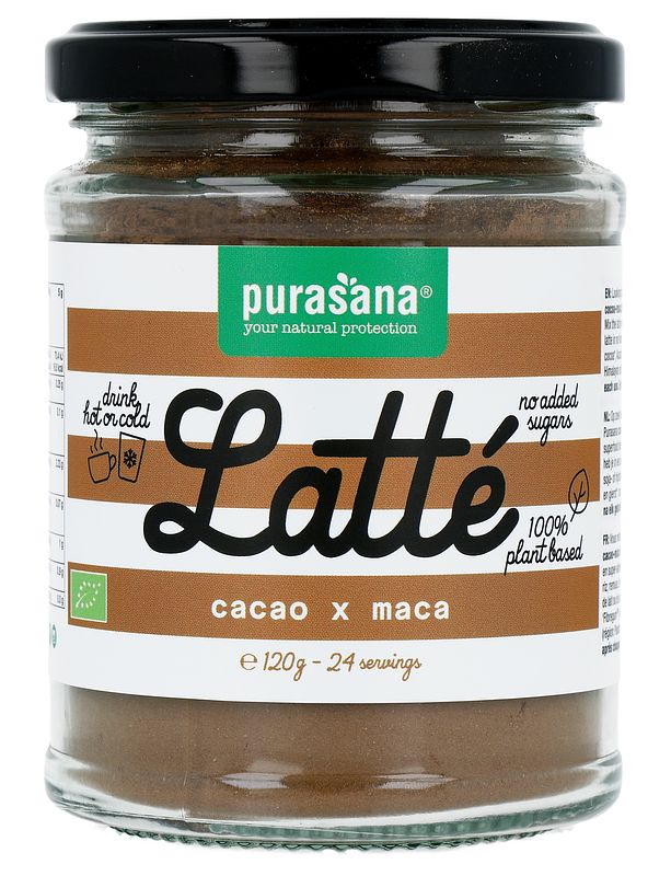 Foto van Purasana latté cacao & maca