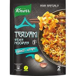 Foto van Knorr asia specials teriyaki style noodles sweetumami 133g aanbieding bij jumbo | 2e halve prijs