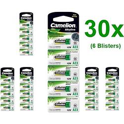 Foto van 30 stuks (6 blisters) - camelion a23 23a 12v l1028f alkaline batterij