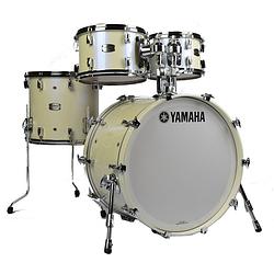 Foto van Yamaha jamjazzpwh absolute hybrid maple jazz polar white 4d. shellset