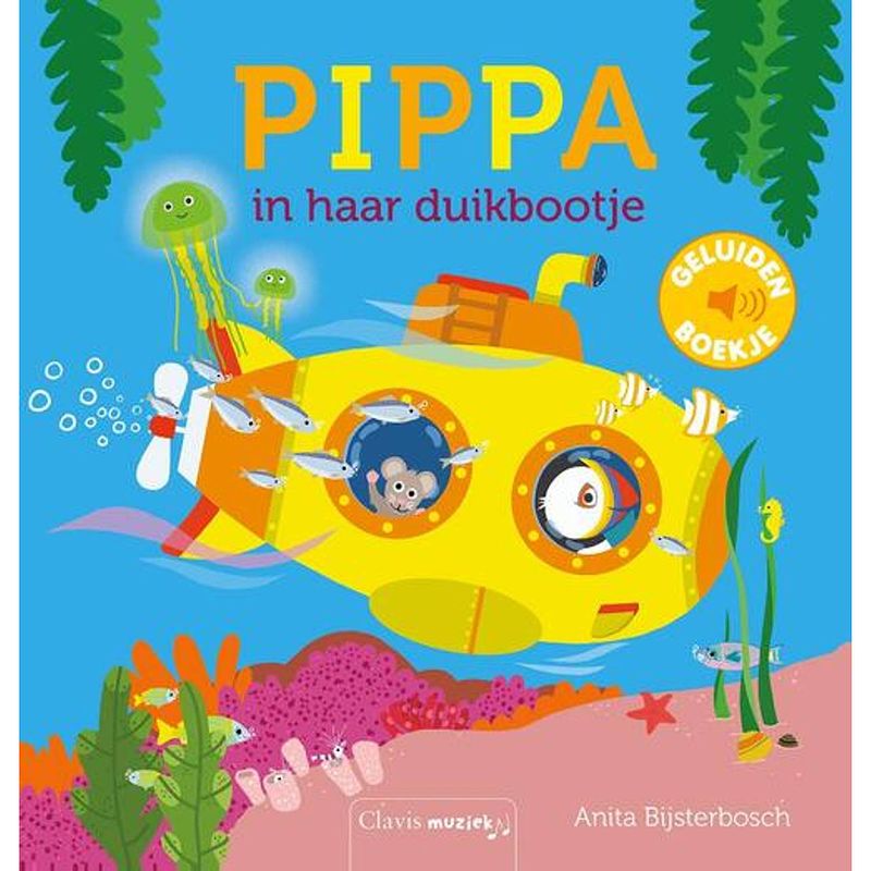 Foto van Pippa in haar duikbootje