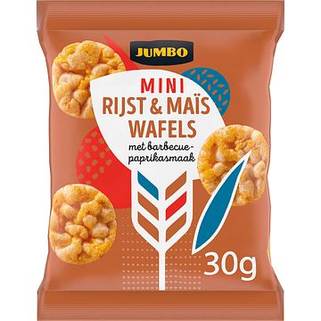 Foto van Jumbo mini rijst & maiswafels 30g