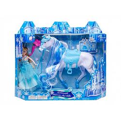 Foto van Lg-imports speelset prinses met paard 3-delig blauw