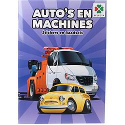 Foto van Selecta doeboek auto's en machines