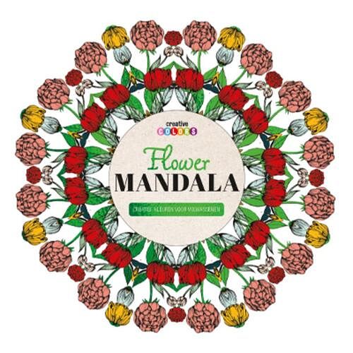 Foto van Flower mandala - paperback (9789463545617)