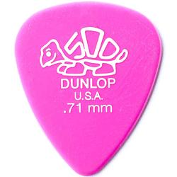 Foto van Dunlop delrin 500 0.71mm plectrum roze