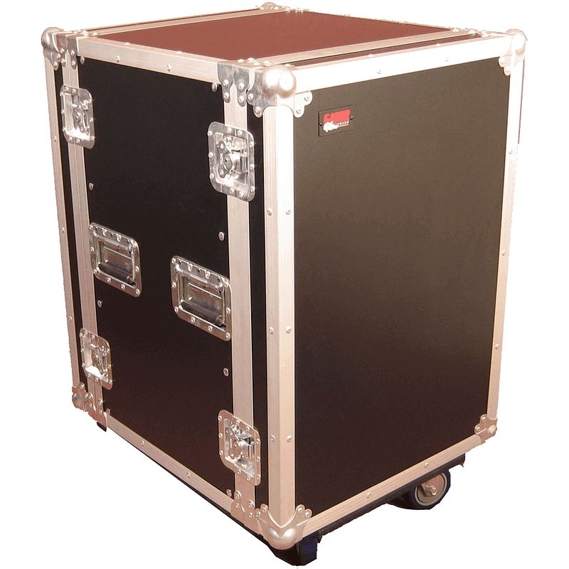 Foto van Gator cases g-tour 16u cast houten doubledoor flightcase 16u