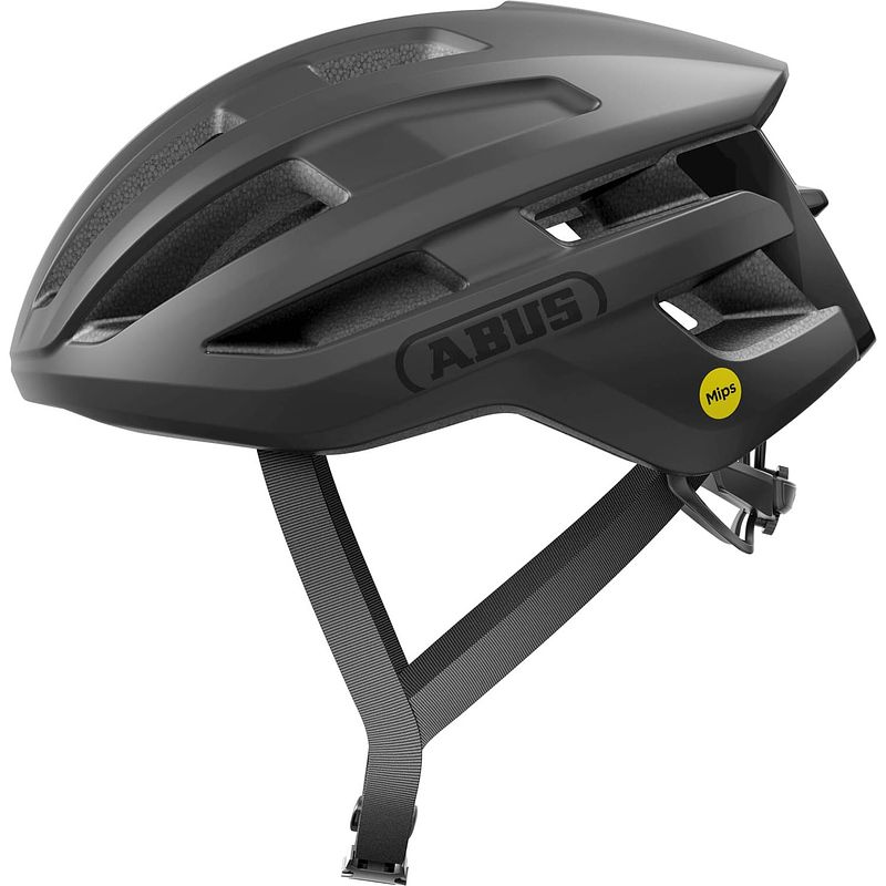 Foto van Abus helm powerdome mips velvet black m 54-58cm