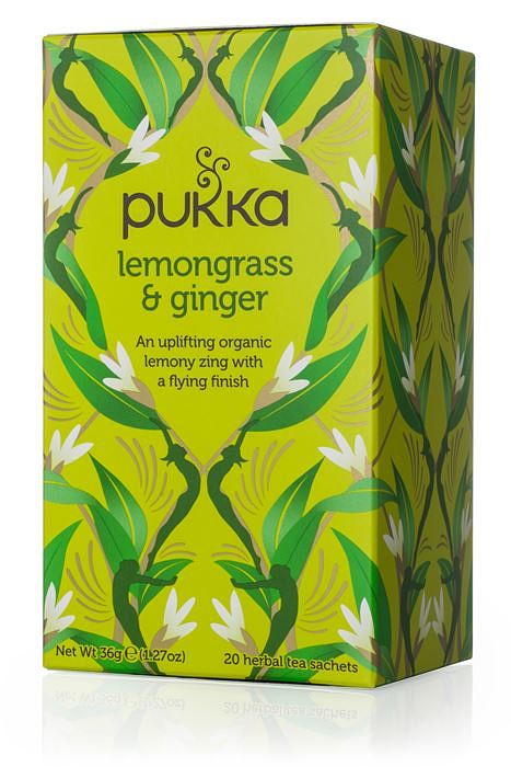 Foto van Pukka lemongrass & ginger thee