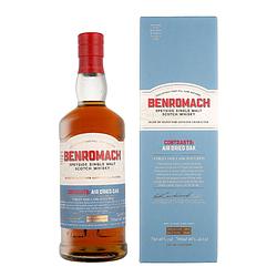 Foto van Benromach air dried 0.7 liter whisky + giftbox