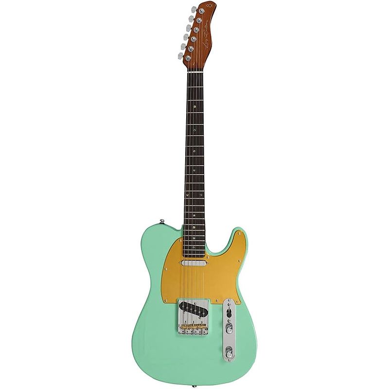 Foto van Sire larry carlton t7 mild green elektrische gitaar