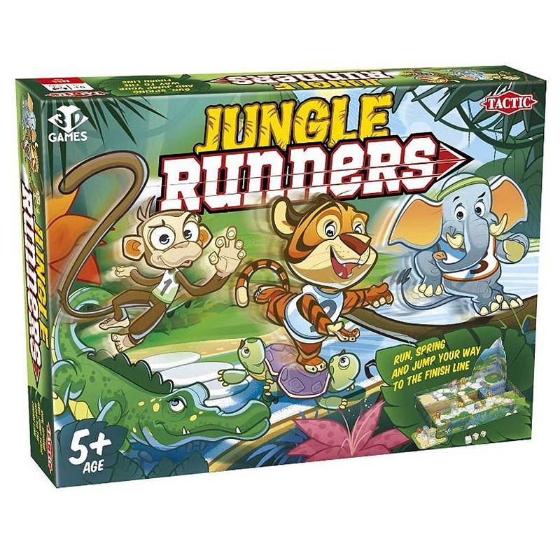 Foto van Tactic 3d gezelschapsspel jungle race groen 37 cm