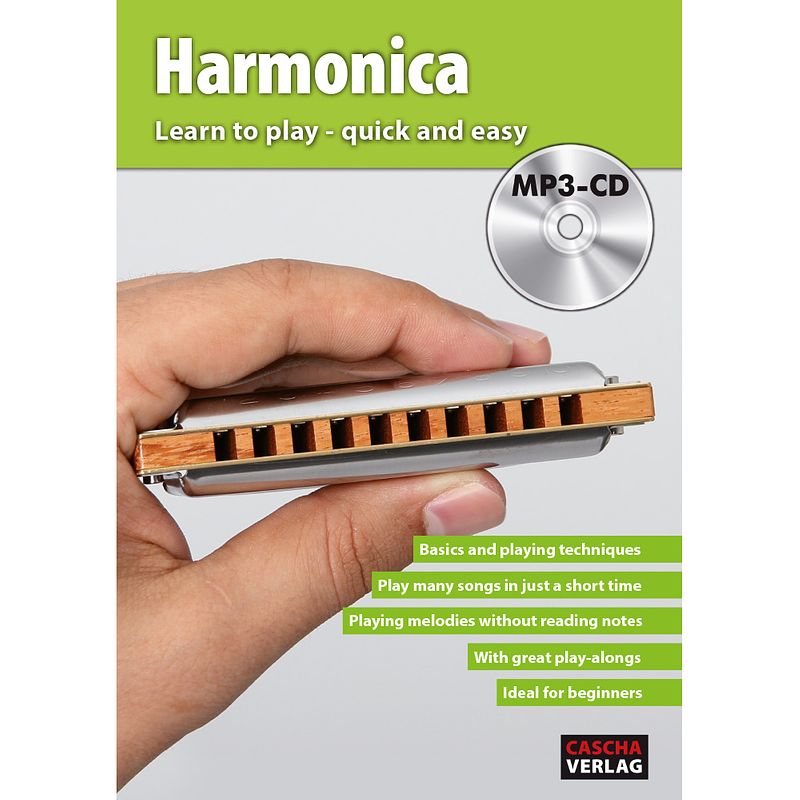 Foto van Cascha hh 1602 en harmonica - learn to play quick and easy