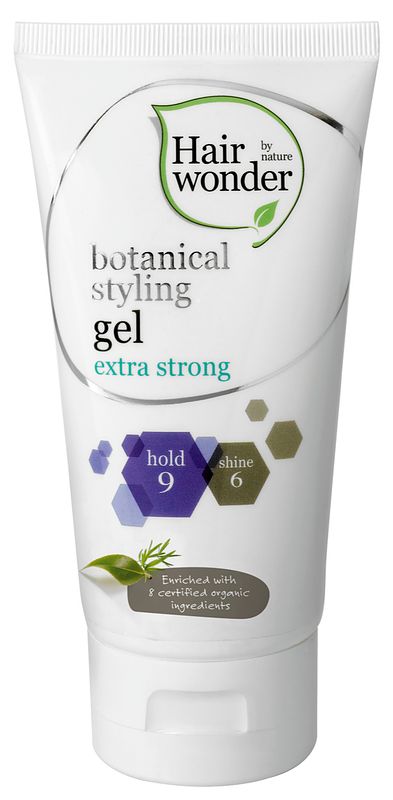 Foto van Hairwonder botanical extra strong styling gel 150ml