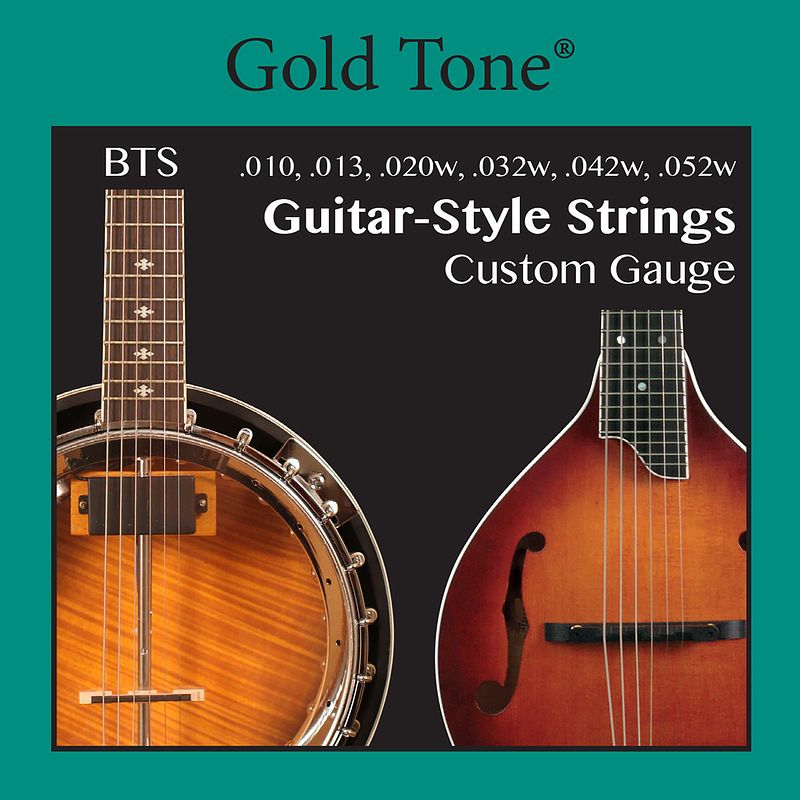 Foto van Gold tone bts guitar-style banjitar strings snarenset