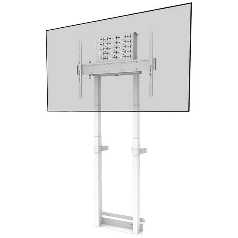 Foto van Neomounts by newstar wl55-875wh1 1-voudig monitor-wandbeugel 94,0 cm (37) - 261,6 cm (103) gemotoriseerd, in hoogte verstelbaar