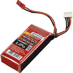 Foto van Conrad energy lipo accupack 11.1 v 1000 mah aantal cellen: 3 25 c softcase bec