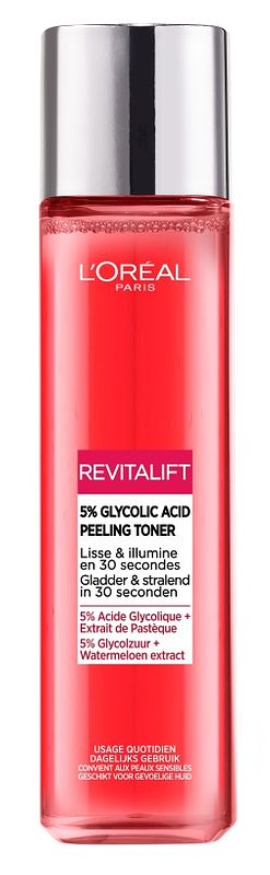 Foto van L'soréal paris revitalift 5% glycolic acid peeling toner