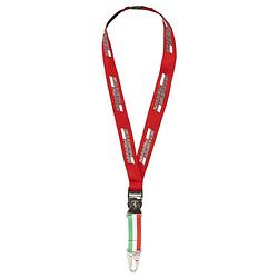 Foto van Ferrari keycord scuderia italy 18 cm polyester rood