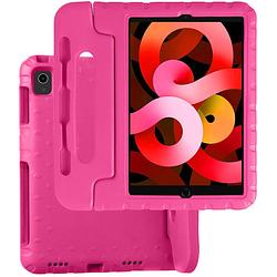 Foto van Basey ipad air 5 hoes - ipad air 5 (2022) kinderhoes - kindvriendelijke ipad air 5 cover kids case roze