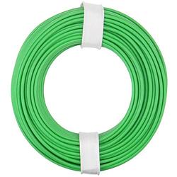 Foto van Donau elektronik 125-014 draad 1 x 0.25 mm² groen 10 m