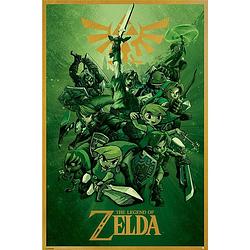 Foto van Pyramid the legend of zelda link poster 61x91,5cm