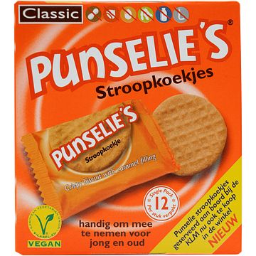 Foto van Punselie stroopkoekjes classic 12 stuks bij jumbo