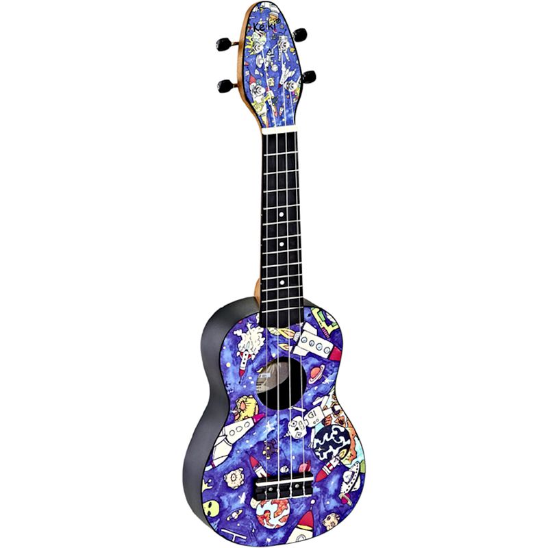 Foto van Ortega keiki k2-sp spaceman ukelele set