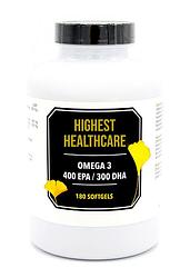 Foto van Highest healthcare omega 3 visolie capsules