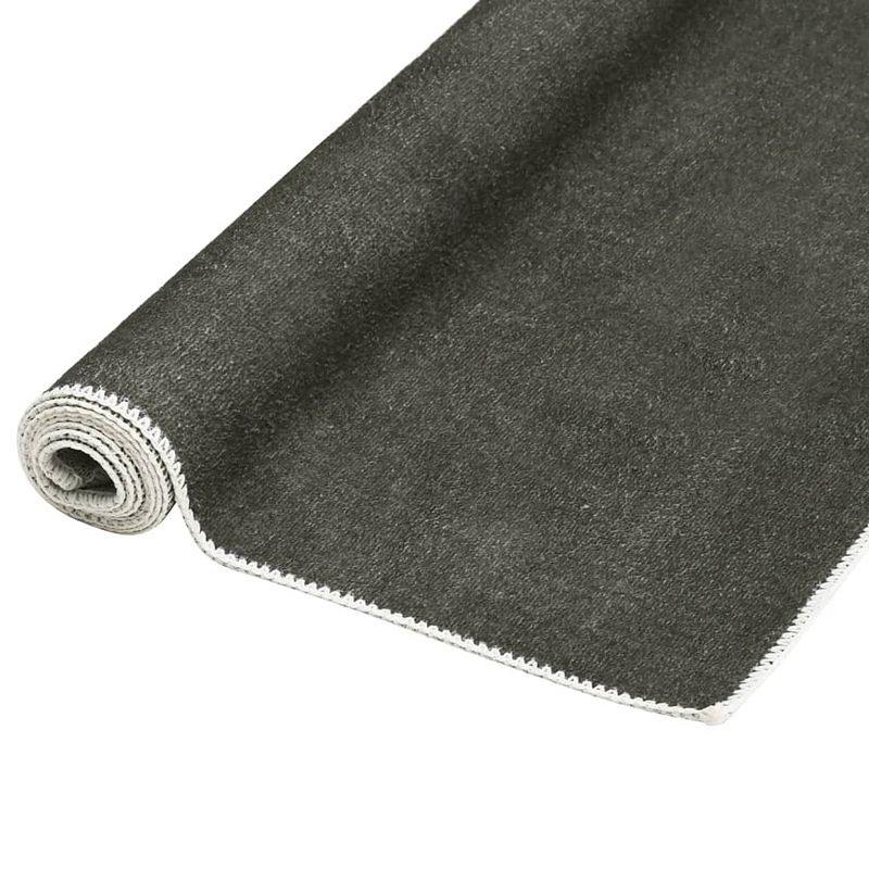 Foto van The living store tapijt - vloerkleed - 140 x 200 cm - taupe - polyester pool