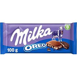 Foto van Milka chocolade reep oreo 100g bij jumbo
