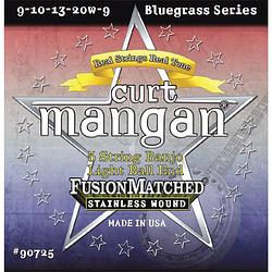 Foto van Curt mangan banjo light 5-string ball-end stainless snarenset voor 5-snarige banjo