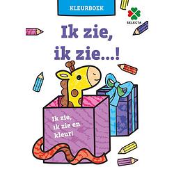 Foto van Selecta kleurboek ik zie ik zie! junior 30 x 21 cm papier