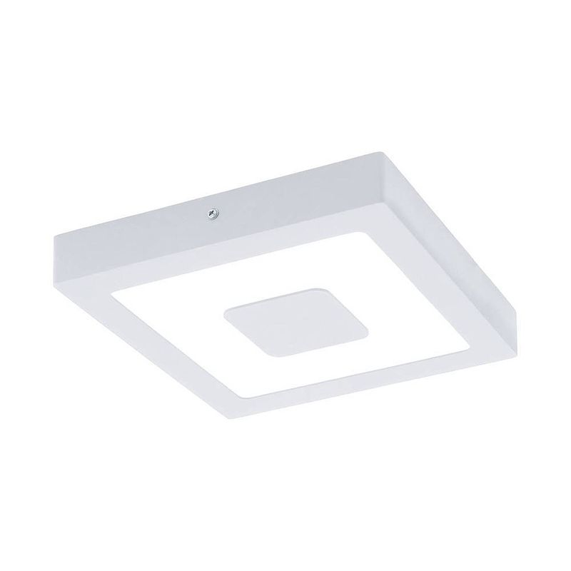 Foto van Eglo iphias plafonnière buiten - led - 22.5 cm - wit