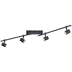 Foto van Paul neuhaus 6525-18 led-plafondlamp led gu10 28 w zwart