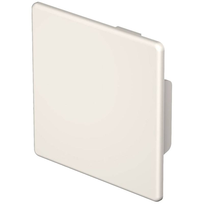 Foto van Obo bettermann 6162800 eindstuk (b x h) 60 mm x 60 mm crème-wit 10 stuk(s)